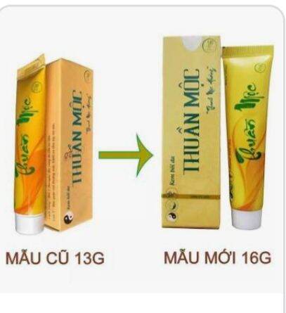 Kem bôi da Thuần Mộc mẫu mới 16 gram có tem cào