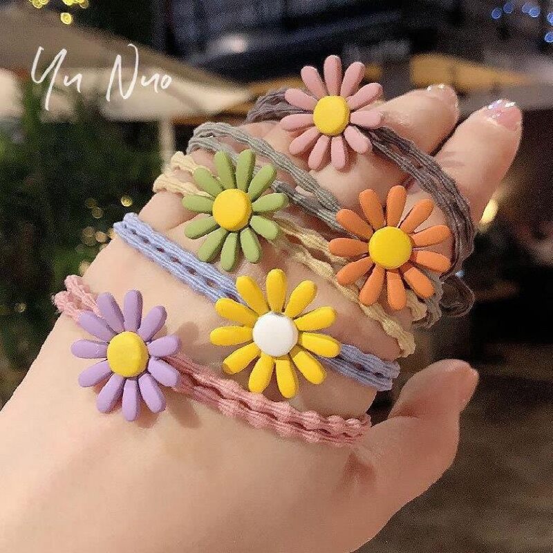 Cột tóc siêu dễ thương