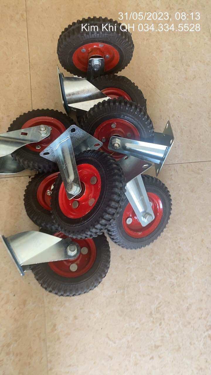 Bánh xe cao su đặc 20 cm