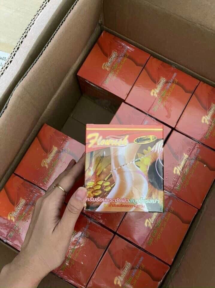 Kem tan mỡ gừng Thái Lan 500g