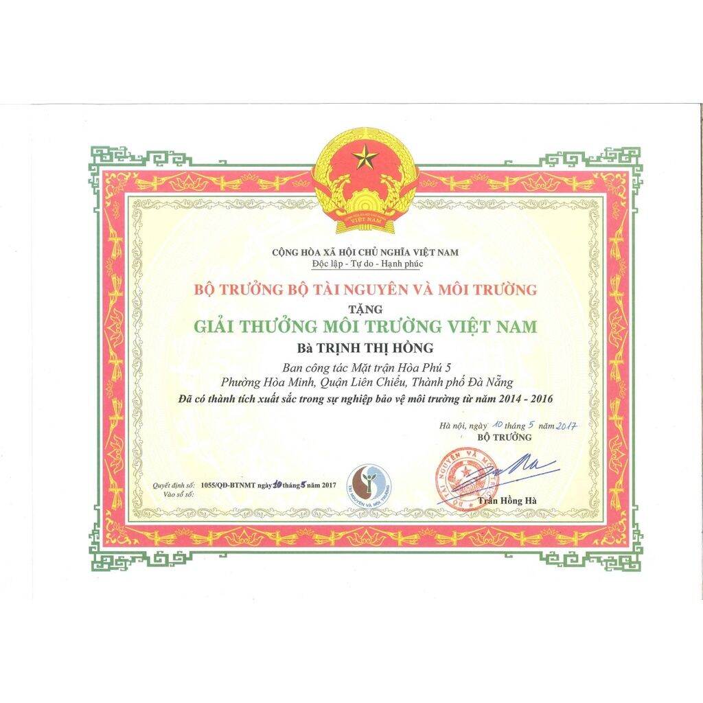 Nước giặc Minh Hồng chai 2 L