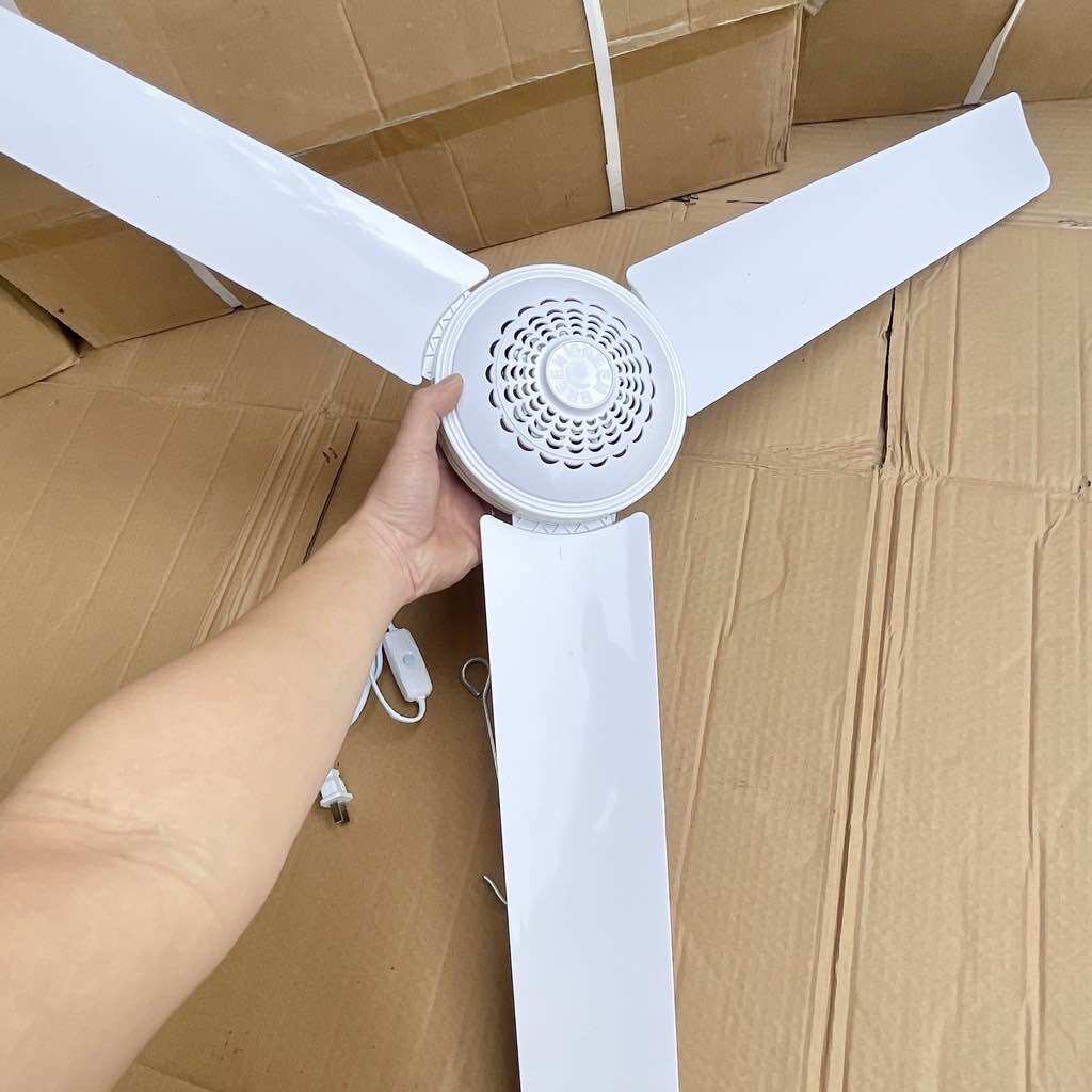 Quạt trần mini 3 cánh sải 1050mm chạy cực êm