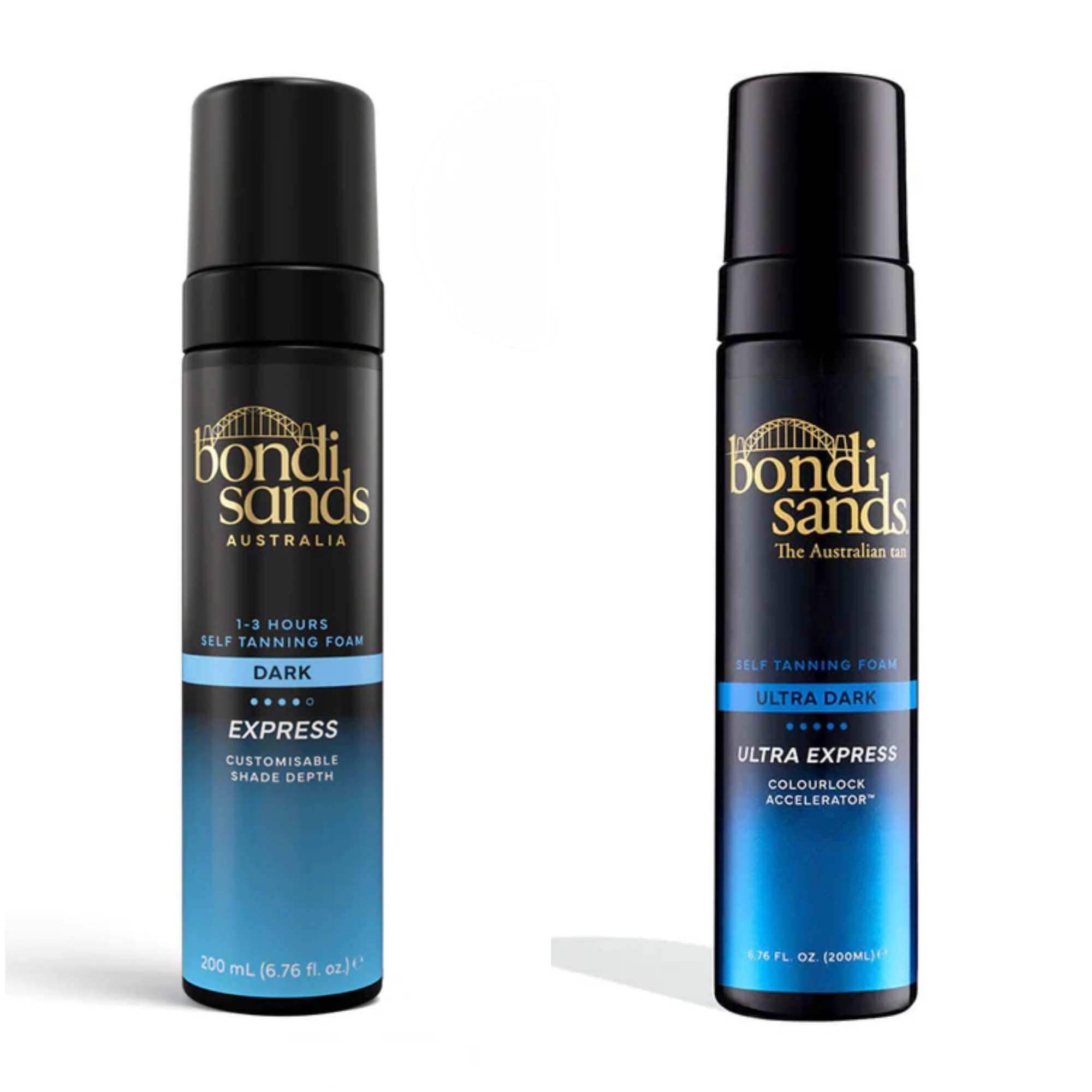 Bọt nhuộm tanning da nâu cấp tốc Bondi Sands Express Self Tanning Foam 200ml