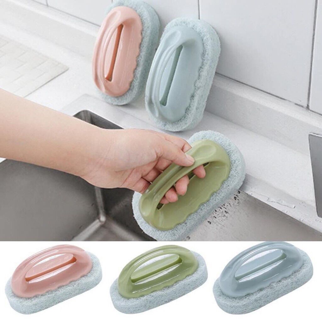Cọ rửa nhà bếp có tay cầm tiện lợi