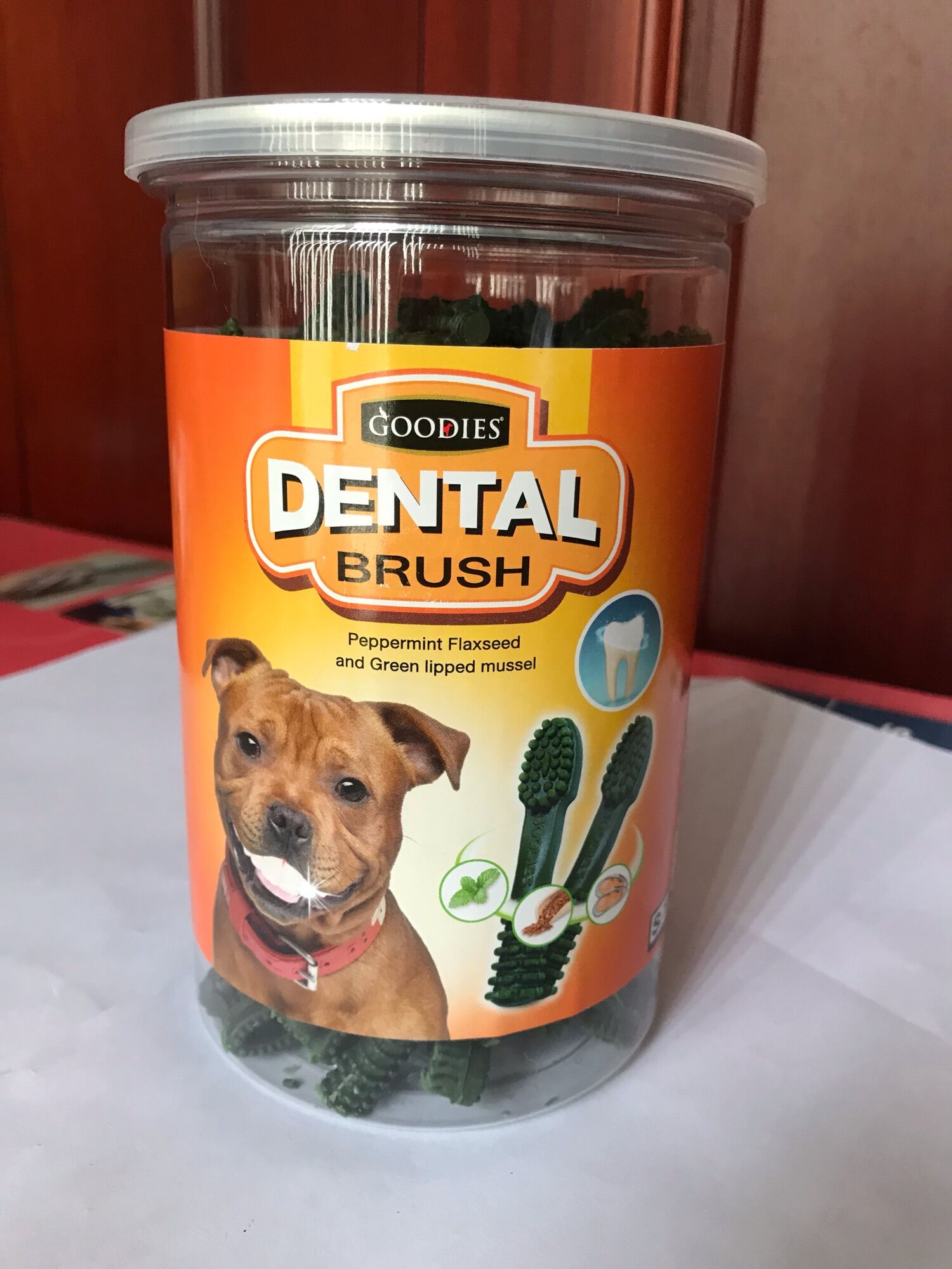 Dental Brush Goodies for dog 133 pcs- thanh GUM làm sạch răng cho chó 133 thanh size S