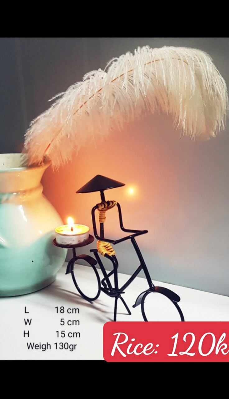 Xe đạp nến, xe đạp để nến, xe đạp trang trí, xe đạp mô hình, mô hình xe đạp, xe đạp thủ công, xe đạp thủ công mỹ nghệ, xe đạp mỹ nghệ, xe đạp sắt, xe đạp kẽm, xe đạp đan mây, xe đạp đan dây mây, xe đạp trang trí spa, cycle handmade, craft cycle t