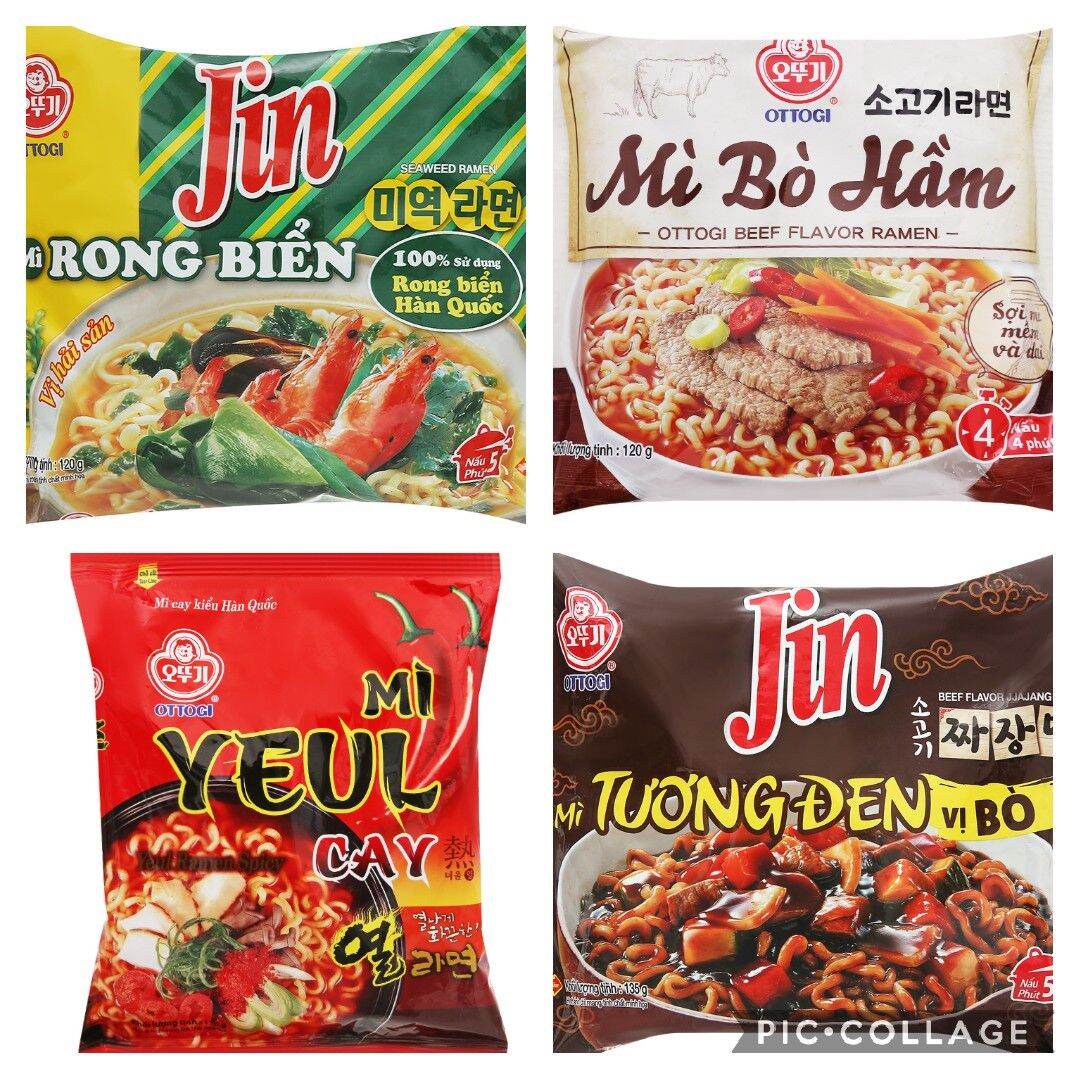 Mì hàn quốc ottogi. combo 2