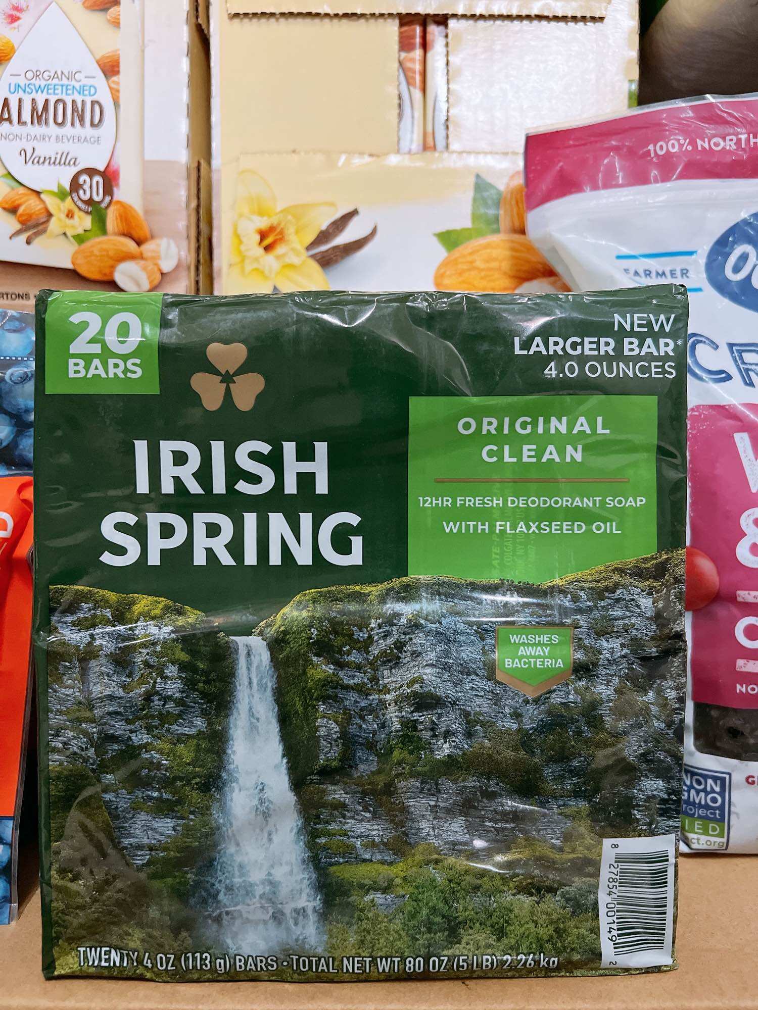 Xà bông cục Irish Spring Original Clean 113g Mỹ.