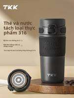 TKK | Cốc Cách Nhiệt Trà Cà Phê cho Đôi 316 Stainless Steel