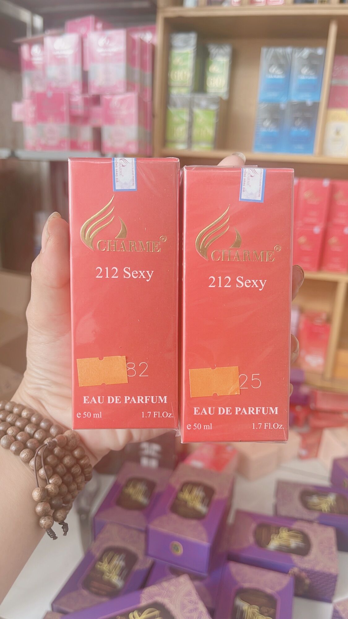 Nước hoa 212 se xy men 50ml cha rme