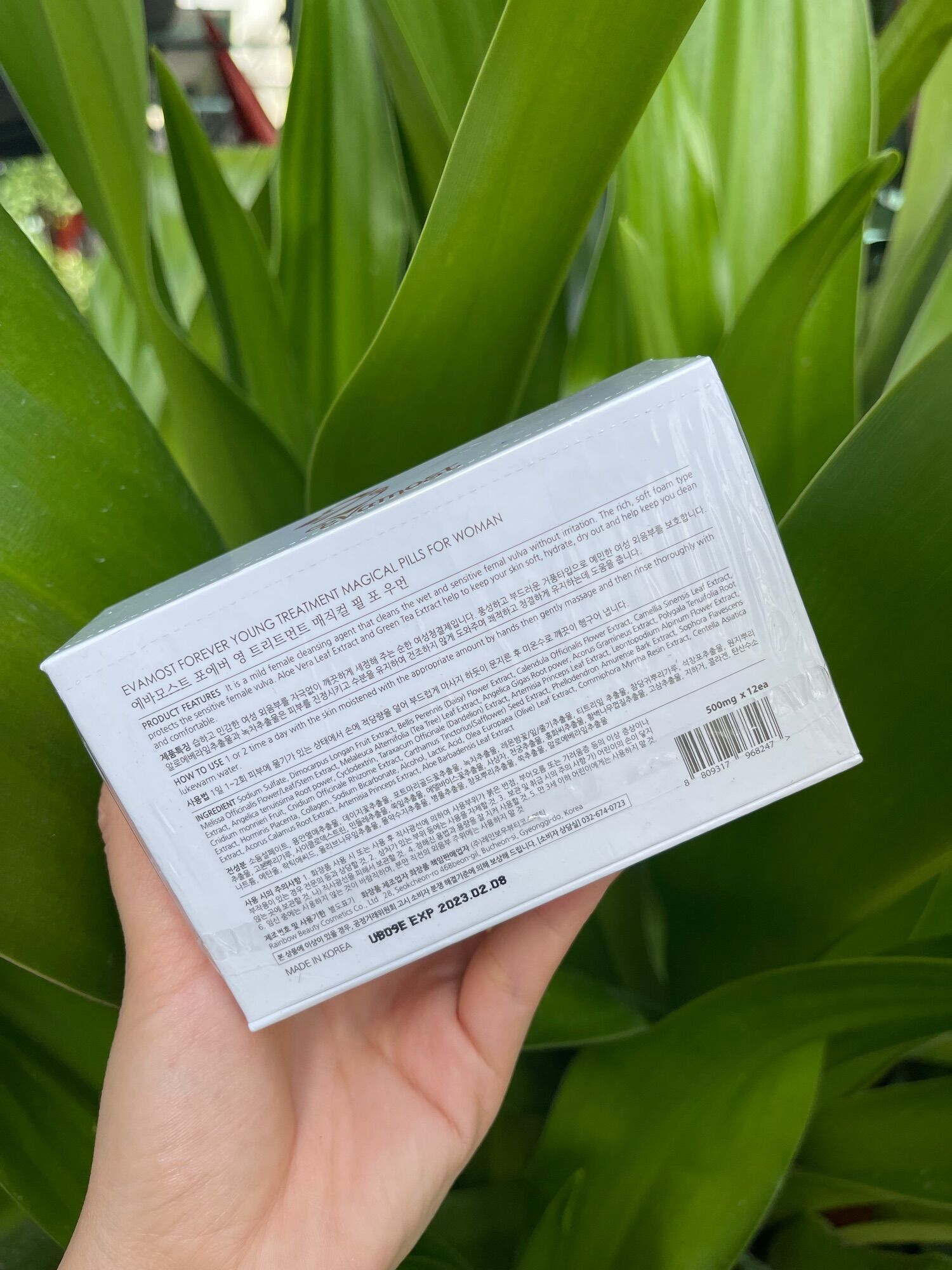 [HCM]Viên đặt hồi xuân Evamost ( tem cào hộp 12 viên )