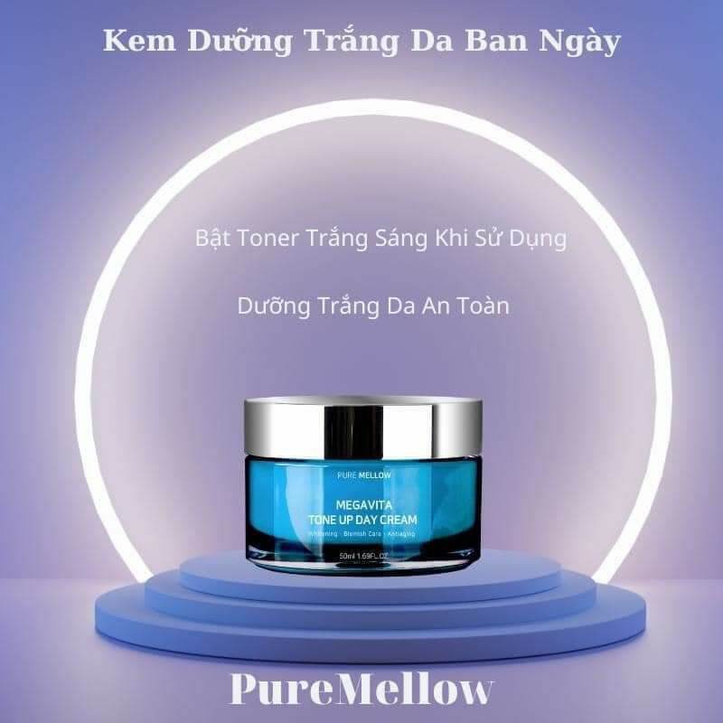 Kem dưỡng trắng da mờ nám pure mellow