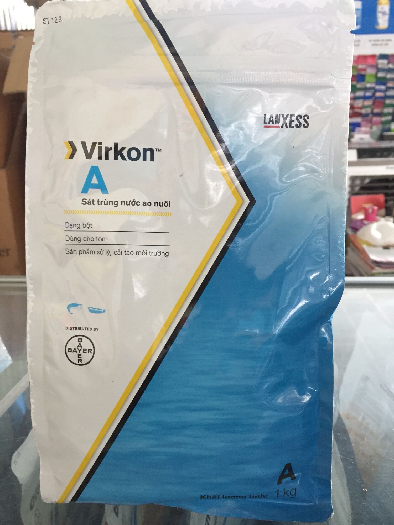 Virkon A ( Diệt khuẩn, virus, nấm trong ao nuôi) gói 1kg