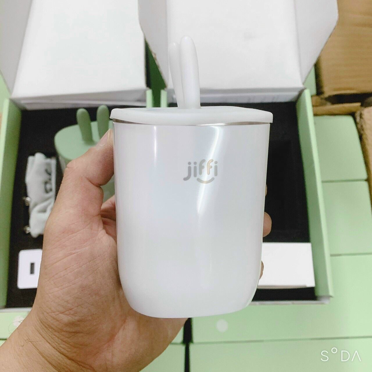 Máy Hâm Sữa Không Dây Cầm Tay JIFFI 3.0( Bảo hành 12 tháng)