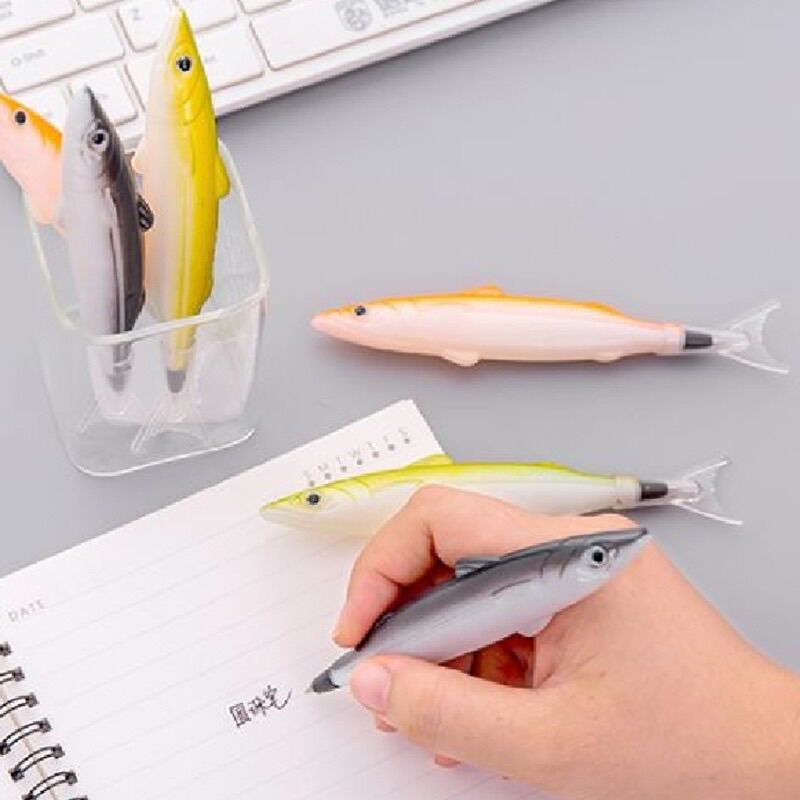 Bút Bi Mực Đen Ngòi 0.5mm Hình Con Cá🐠