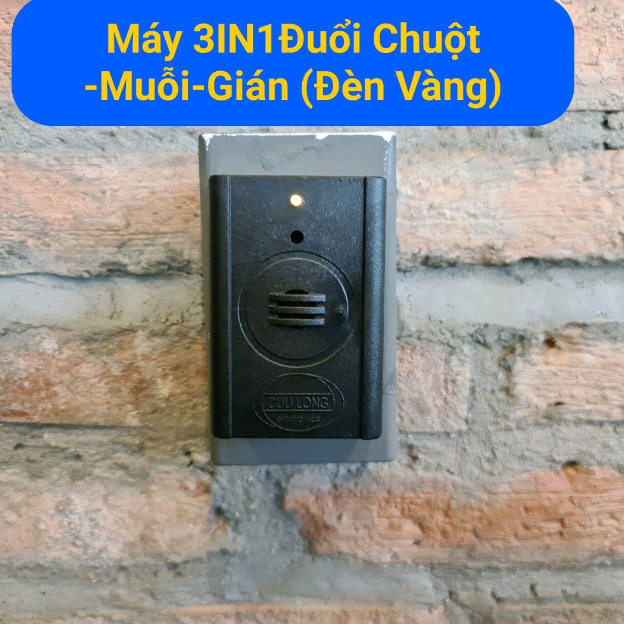 Máy đuổi chuột và muỗi gián thằn lằn cửu long