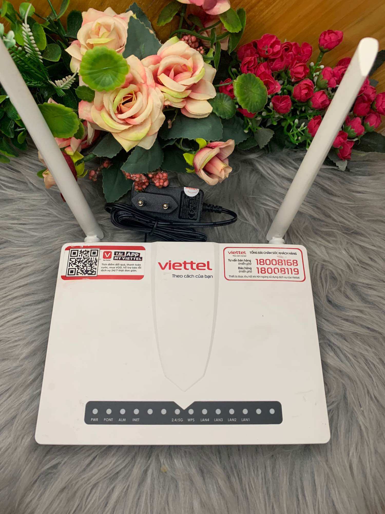 Modem wifi 2 băng tần Viettel VG-421WD đã qua sử dụng kèm nguồn
