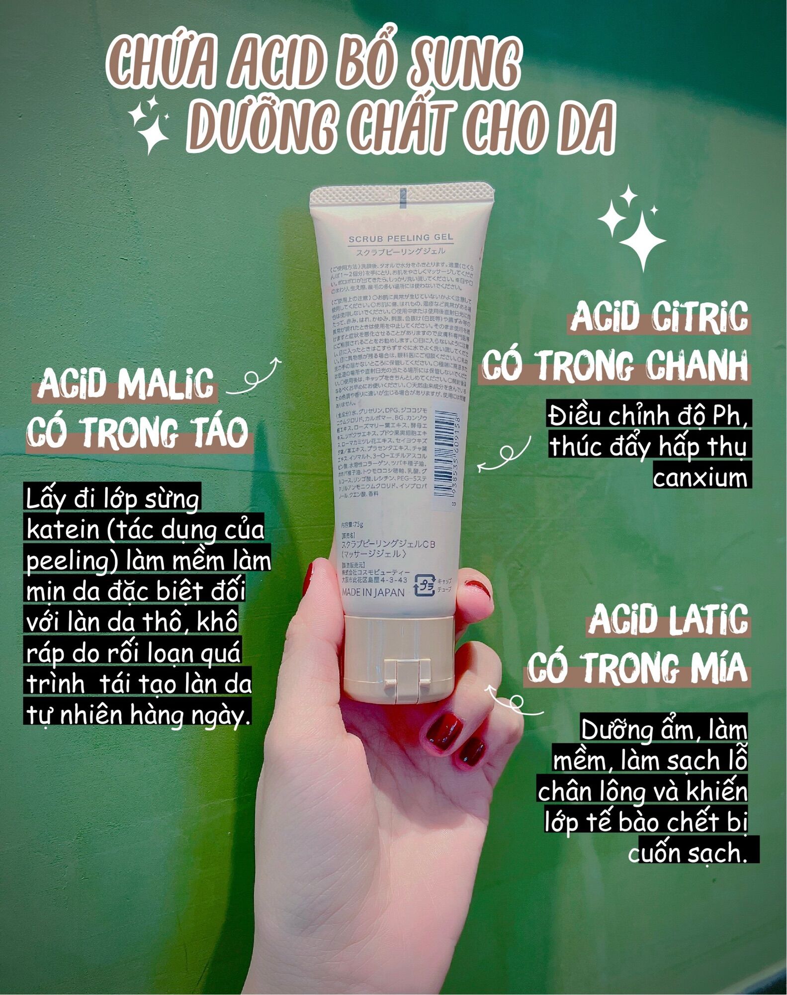 COMBO TẨY TẾ BÀO CHẾT FACE + BODY HM STORE