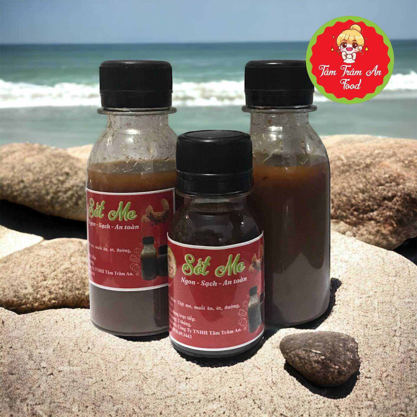 Sốt Me Chấm Bánh Tráng 100ml ~140g ( chua cay ngọt)