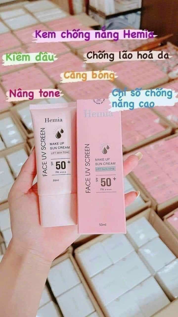 KEM CHỐNG NẮNG NĂNG TÔNG HEMia