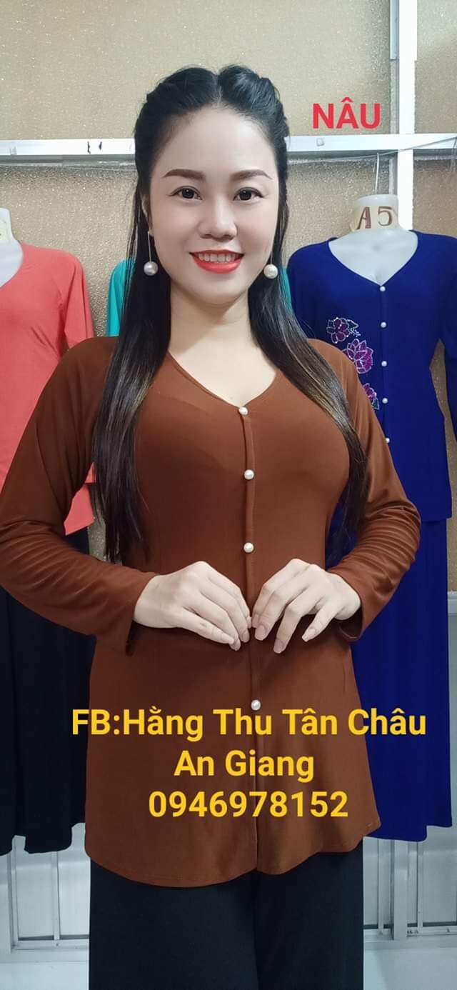 lẻ áo bà ba trơn