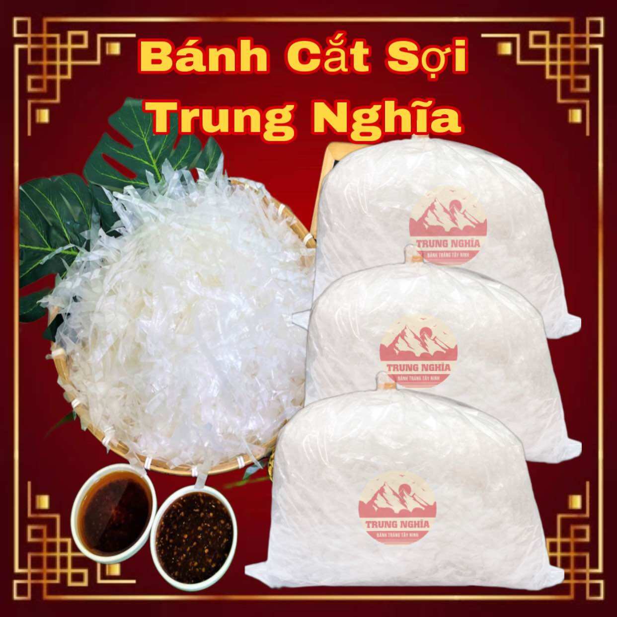 [1kg]Bánh Trăng Sợi Siêu Mỏng . Trung Nghĩa