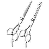 Qiman | Professional Haircut Scissors Hair Thinning  Bangs Cutting Tool Home Use Set