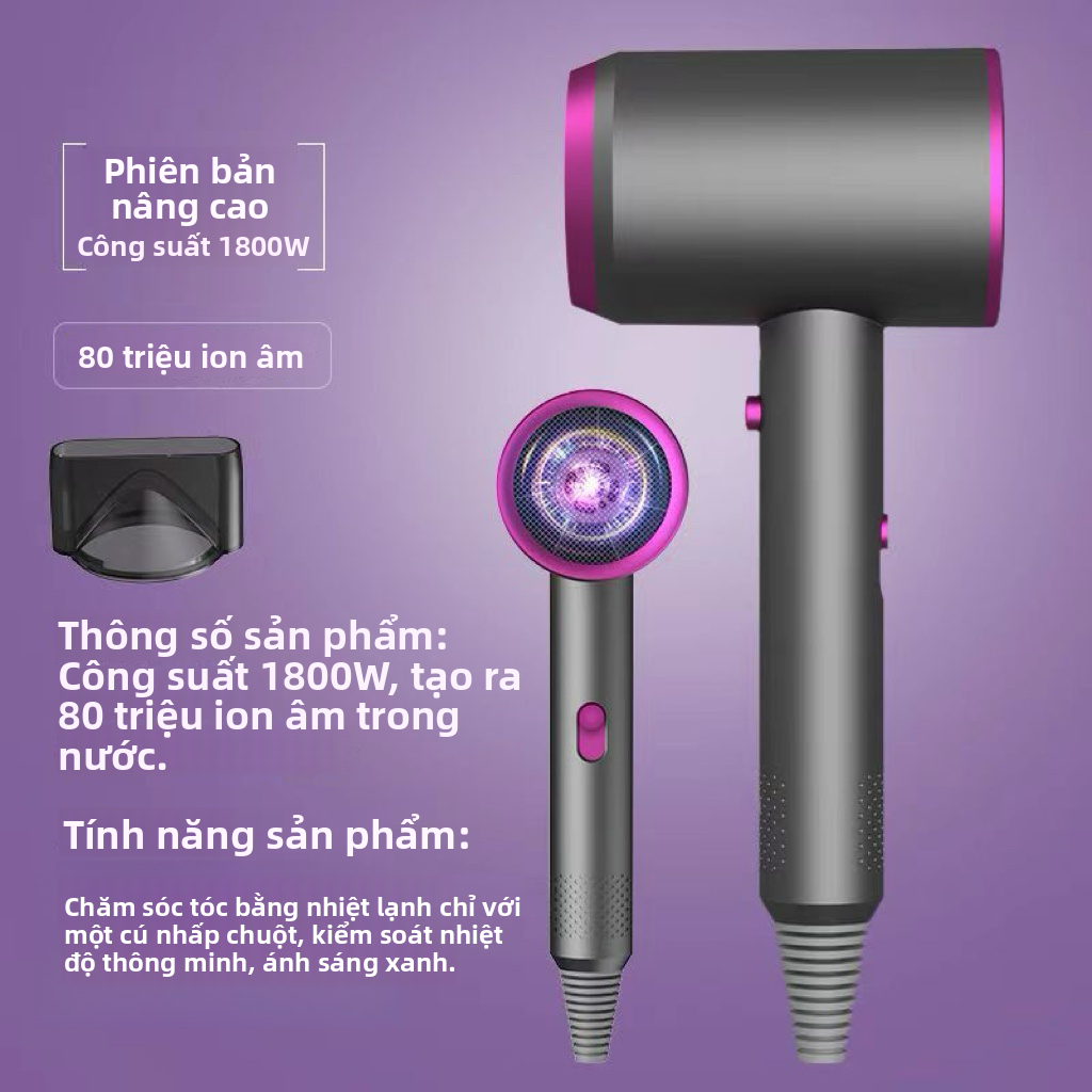 AILIAN | Negative Ion Hair Dryer for Home, Dorm, Students and Salons - 6