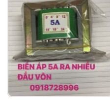 Biến áp 5a nhiều đầu ra