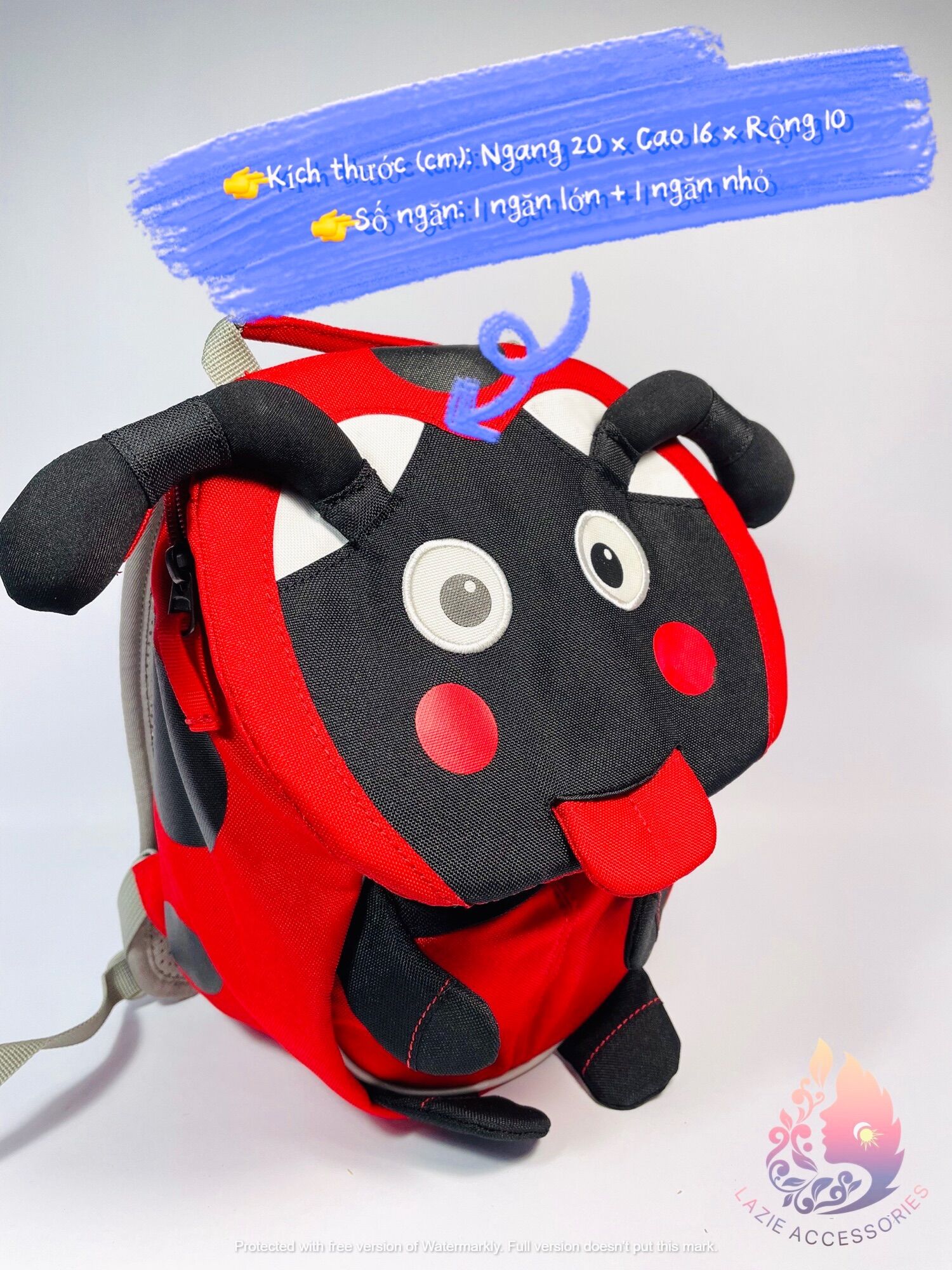[Hình Thật] BALO TRẺ EM SIÊU ĐÁNG YÊU _Little Ladybug