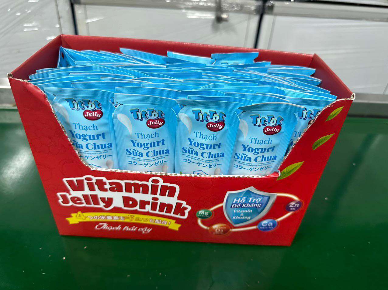 Thạch sữa chua TIttot mix 5 vị
