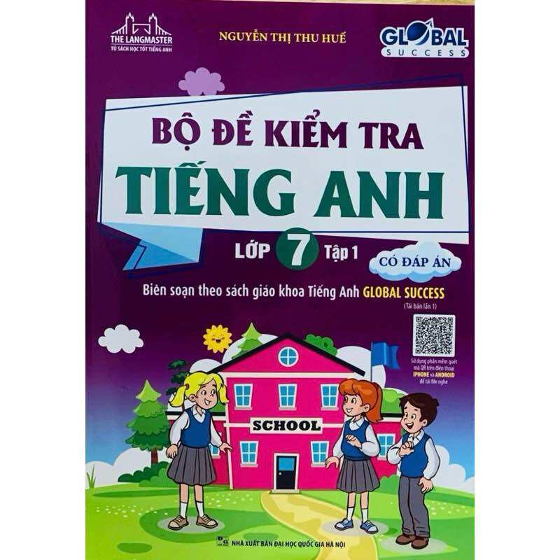Sách - bộ đề kiểm tra tiếng anh lớp 7