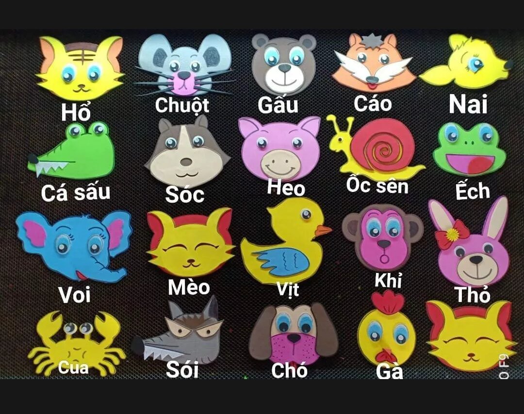 1 mũ con vật