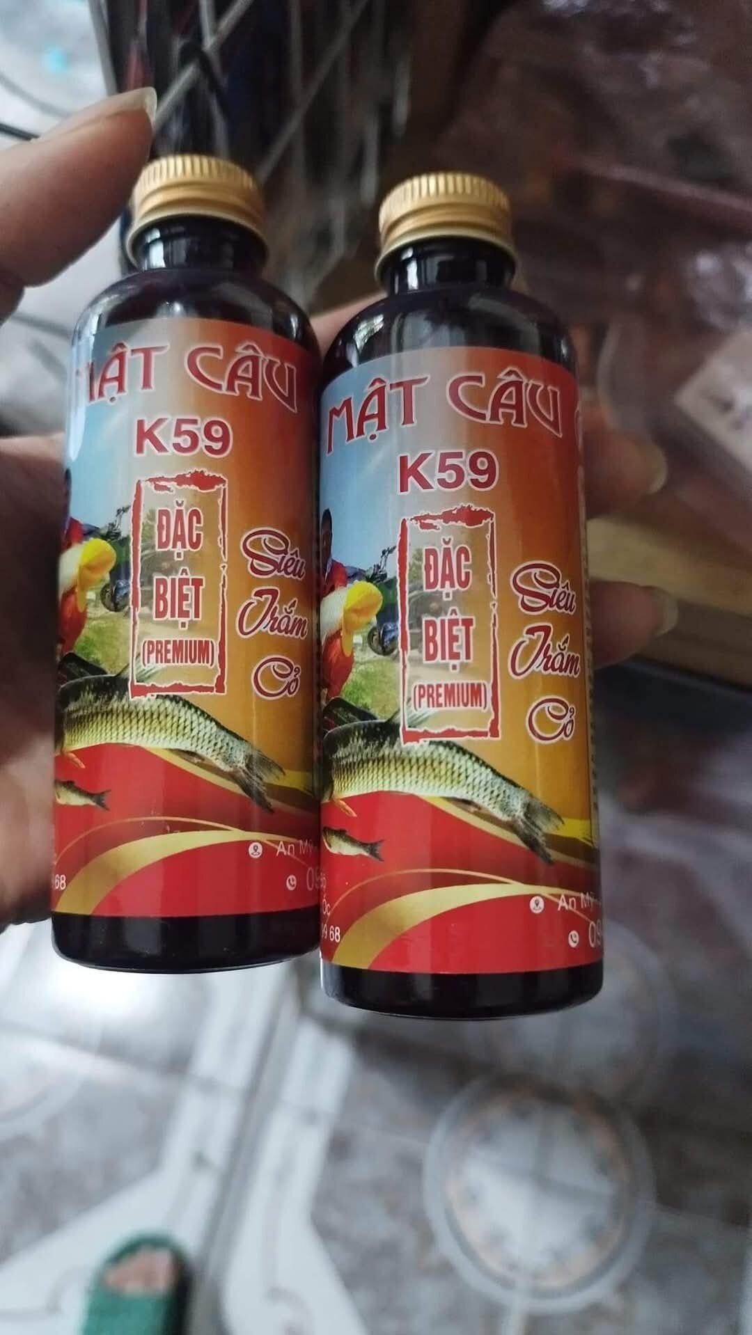 Siêu Trắm Cỏ K59 bản đặc biệt- Mật Câu Ốc