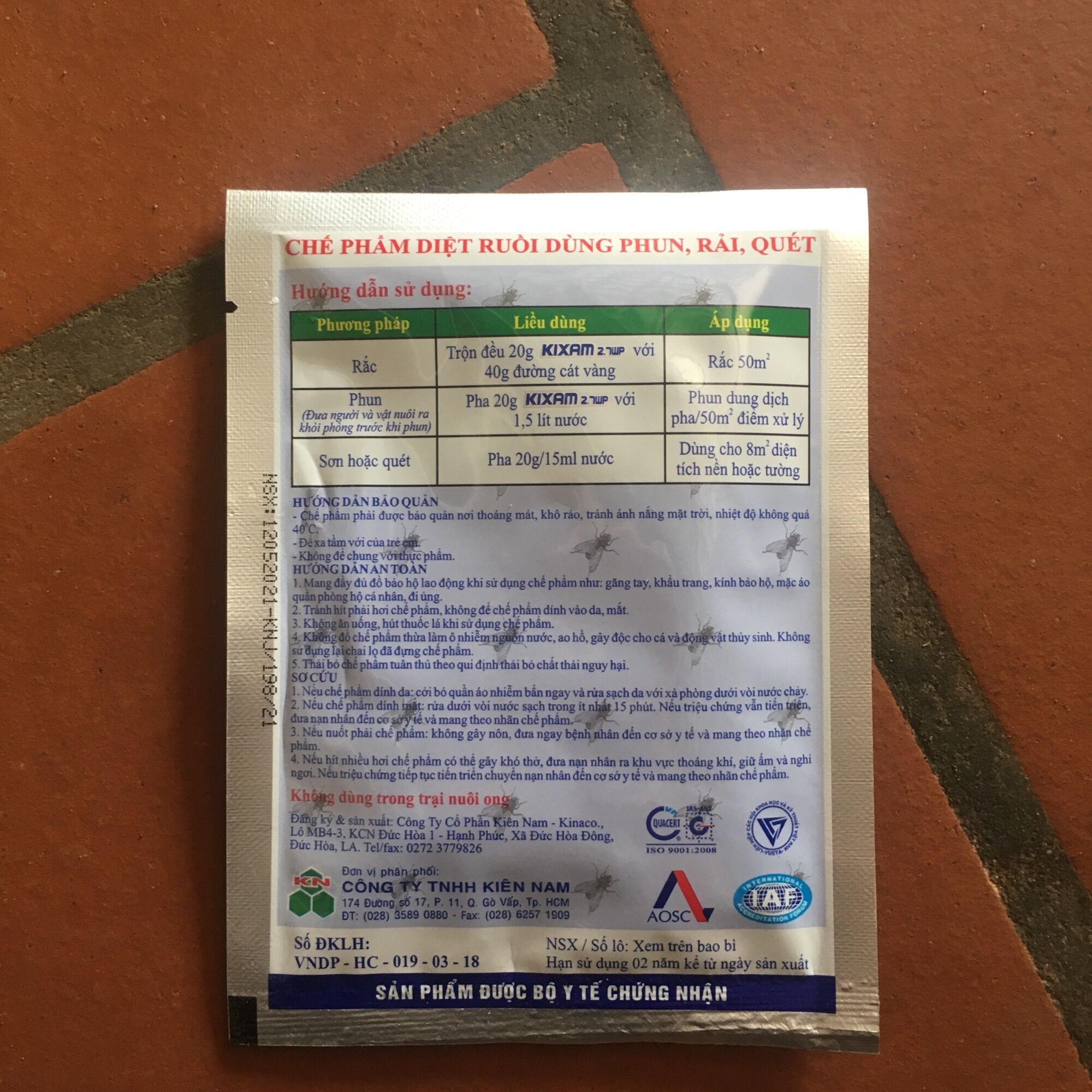 Thuốc diệt ruồi Xixam