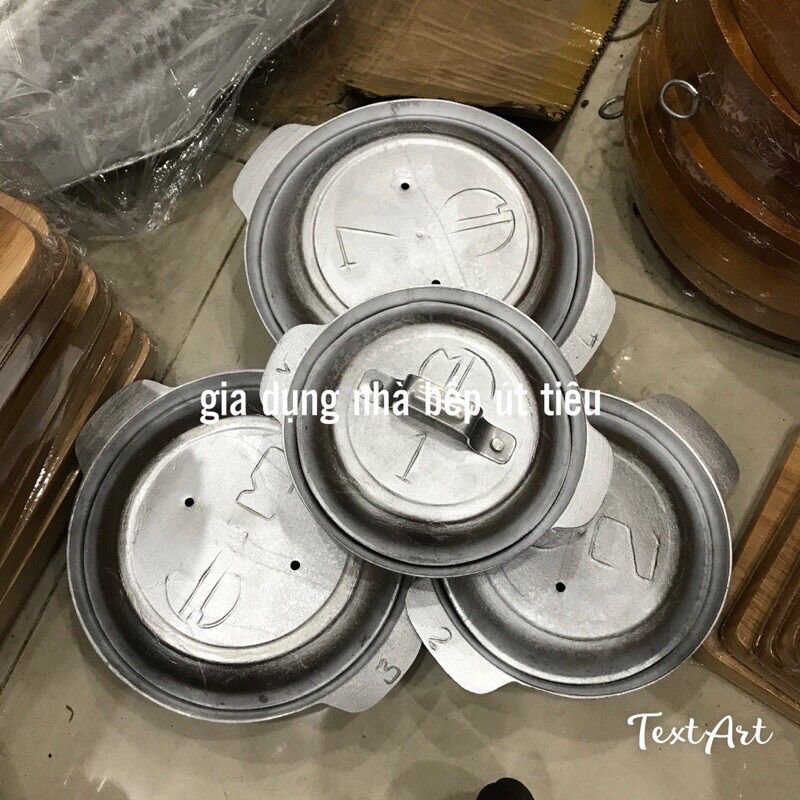 Nồi gang cạn kho thịt cá 4 kích cỡ