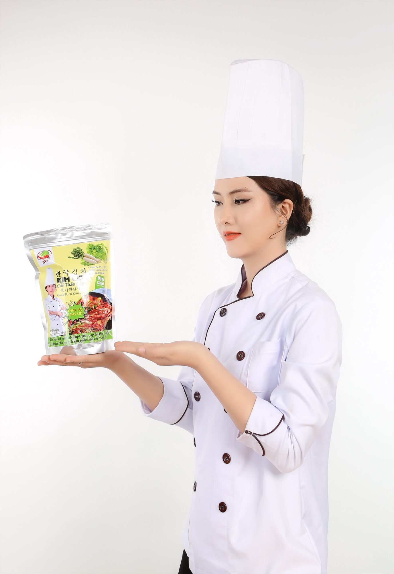 KIM CHI LÁ HẸ HÀN QUỐC 1KG