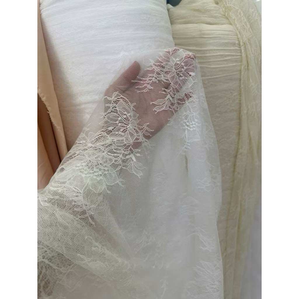 [ VẢI NAKI ] Vải REN LƯỚI CAO CẤP CO GIÃN 4 chiều mềm mại khổ 1.65m