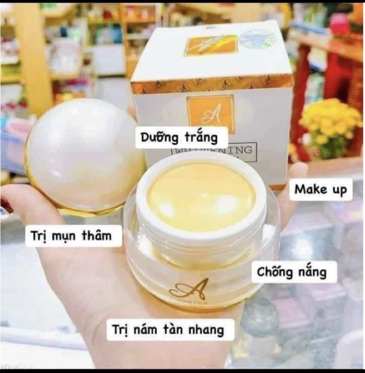 Kem Face Pháp A Kem dưỡng trắng da mặt