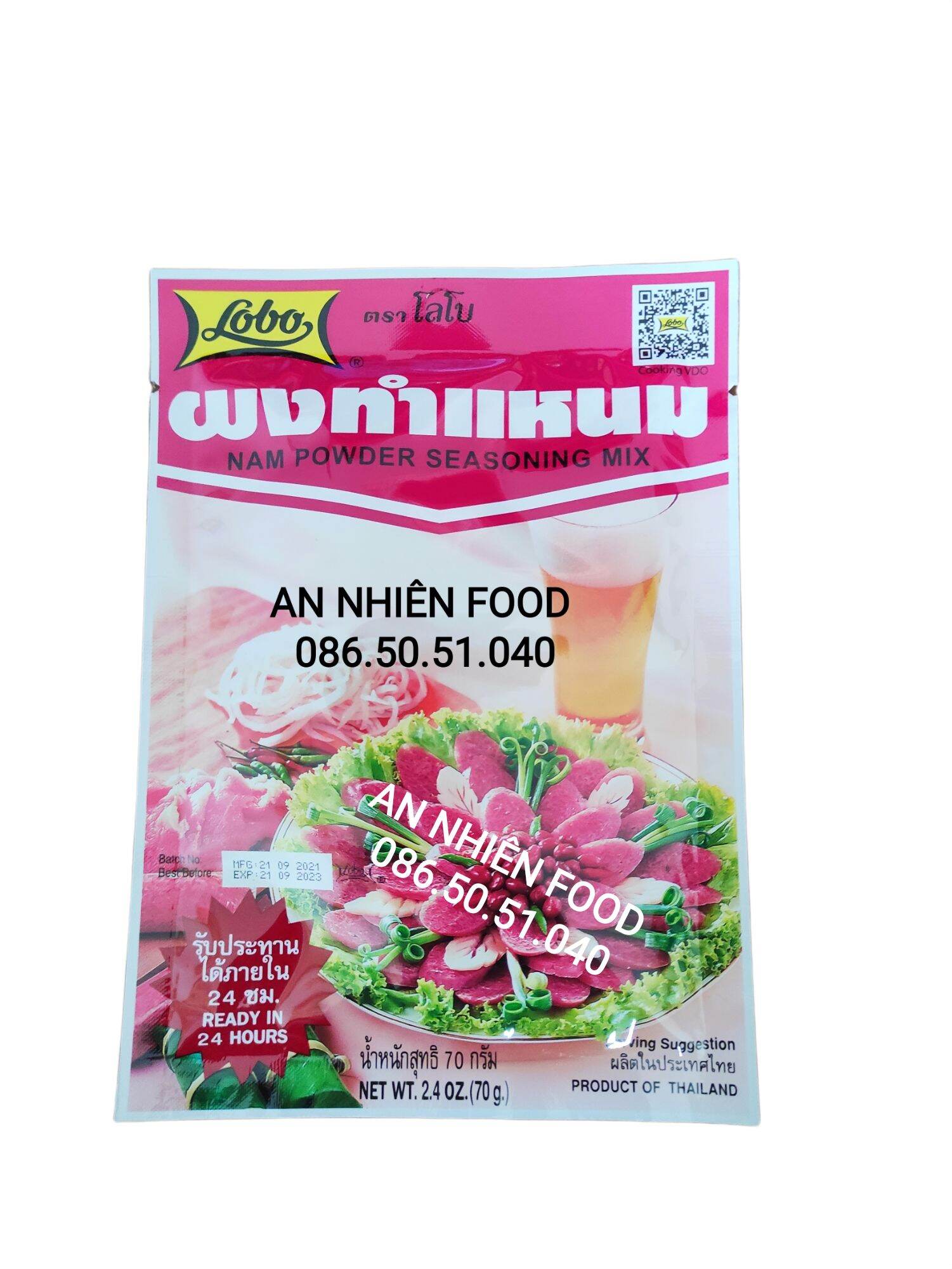 Combo 10 Gói Bột Làm Nem Chua Lobo Thái Lan lobo