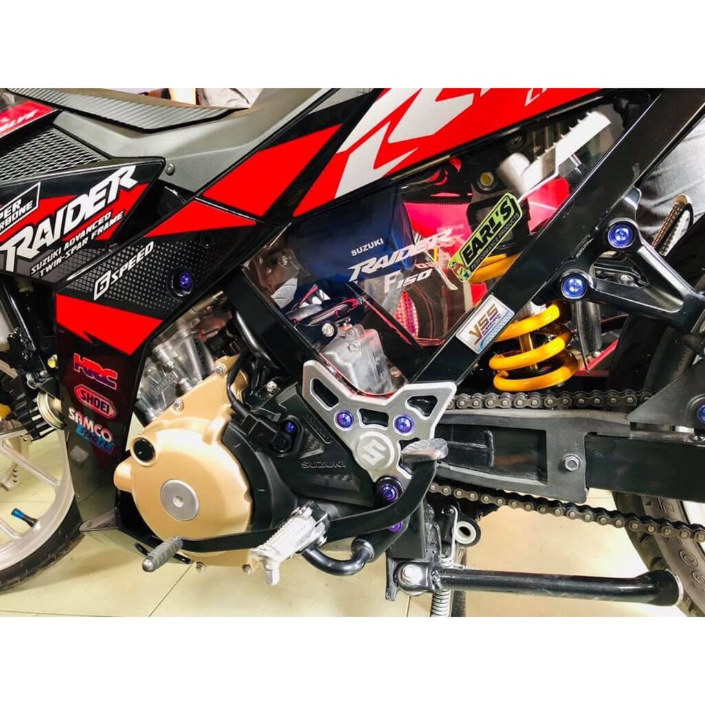 Mica Ốp Sườn Satria Raider fi