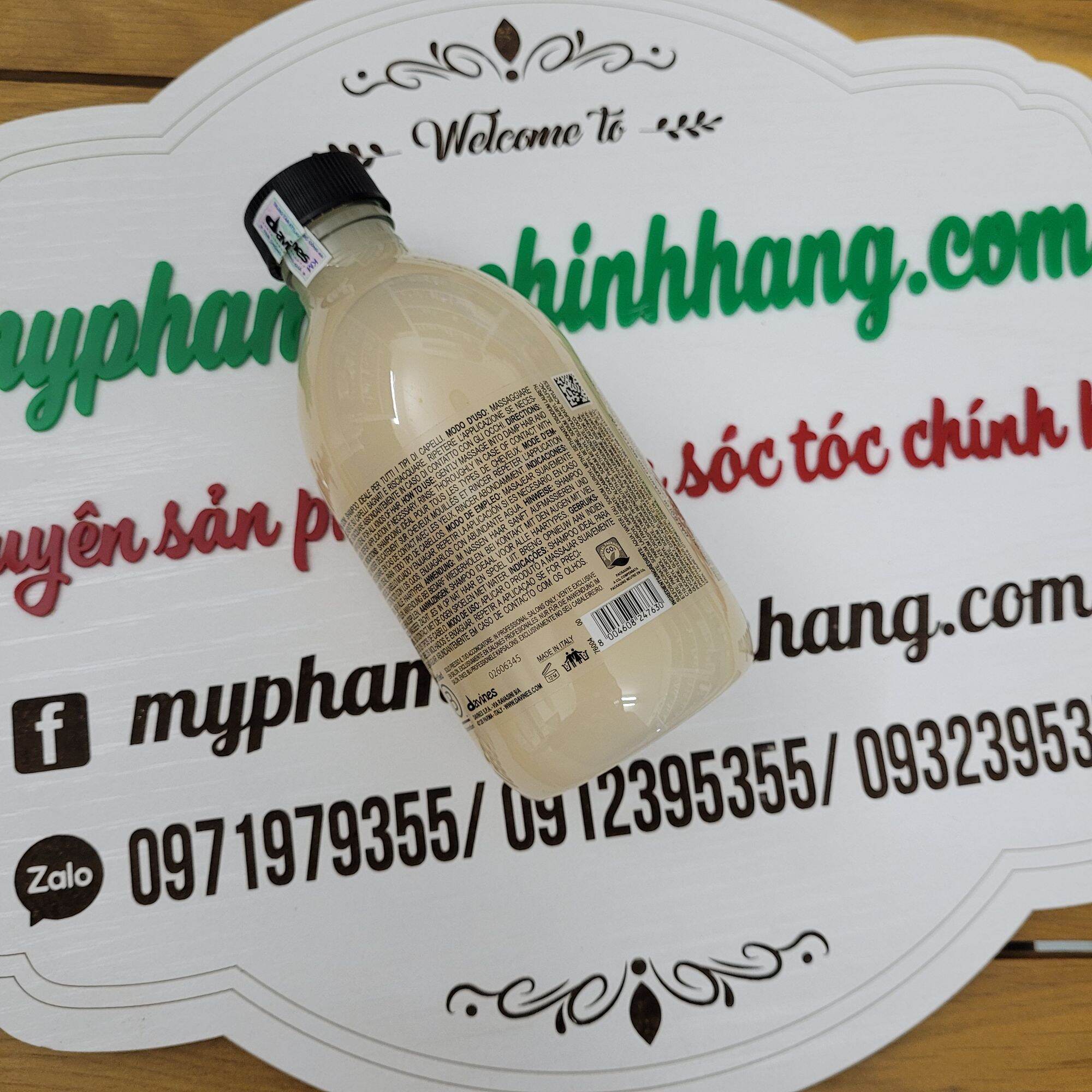 DẦU GỘI XẢ DAVINES OI ABSOLUTE SUÔN MƯỢT 280ML - 250ML