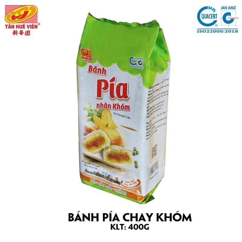 Bánh pía chay khóm Tân Huê Viên (400g)