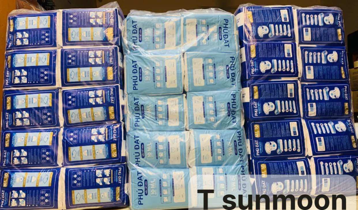 Tã già Phú Đạt ML10 XL10 miếng, Bỉm già PHÚ ĐẠT, bỉm trần Phú Đạt. Bỉm Phú Đạt, Tã Phú Đạt (LẺ 1 GÓI)