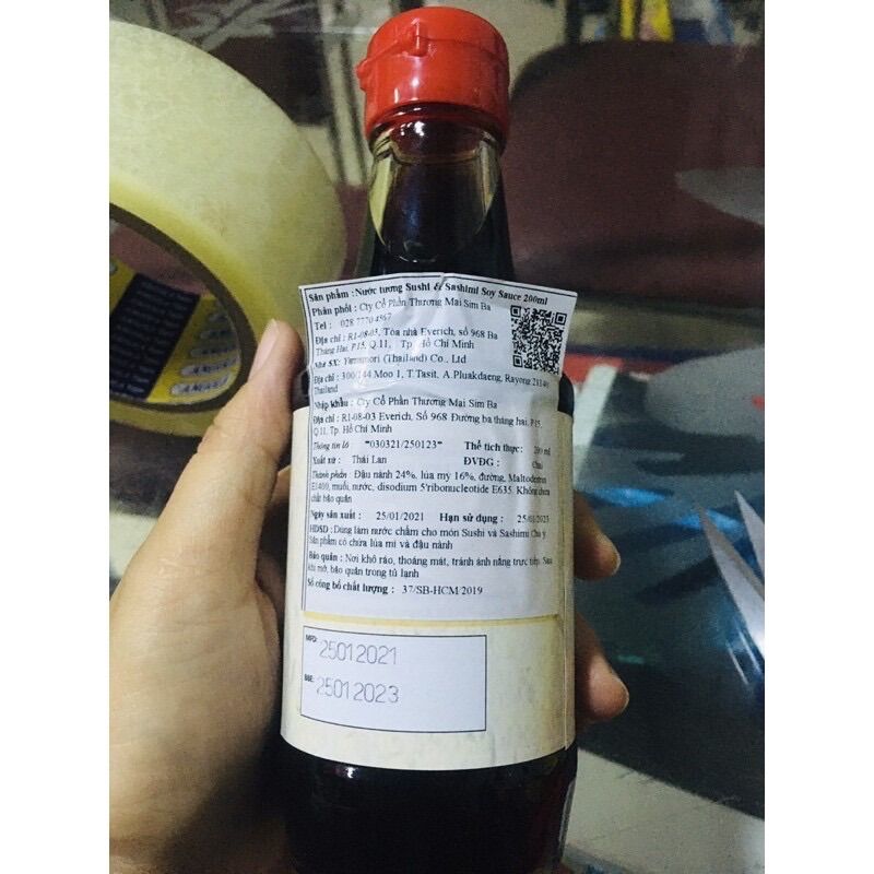 Tương chấm shushi&sashimi 200ml(BC)