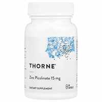 Zinc Picolinate 15 mg Thorne Thực Phẩm Bổ Sung Kẽm 60 Viên Hỗ Trợ Miễn Dịch Mọc Tóc Giảm Mụn