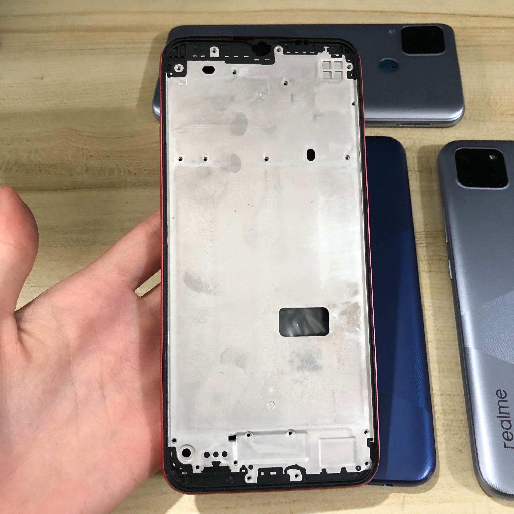 Bộ Vỏ + Sườn Realme C12 Zin Hàng Cao Cấp.