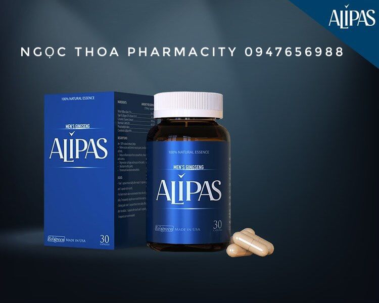 ✅ sâm alipas mới lọ 30 viên