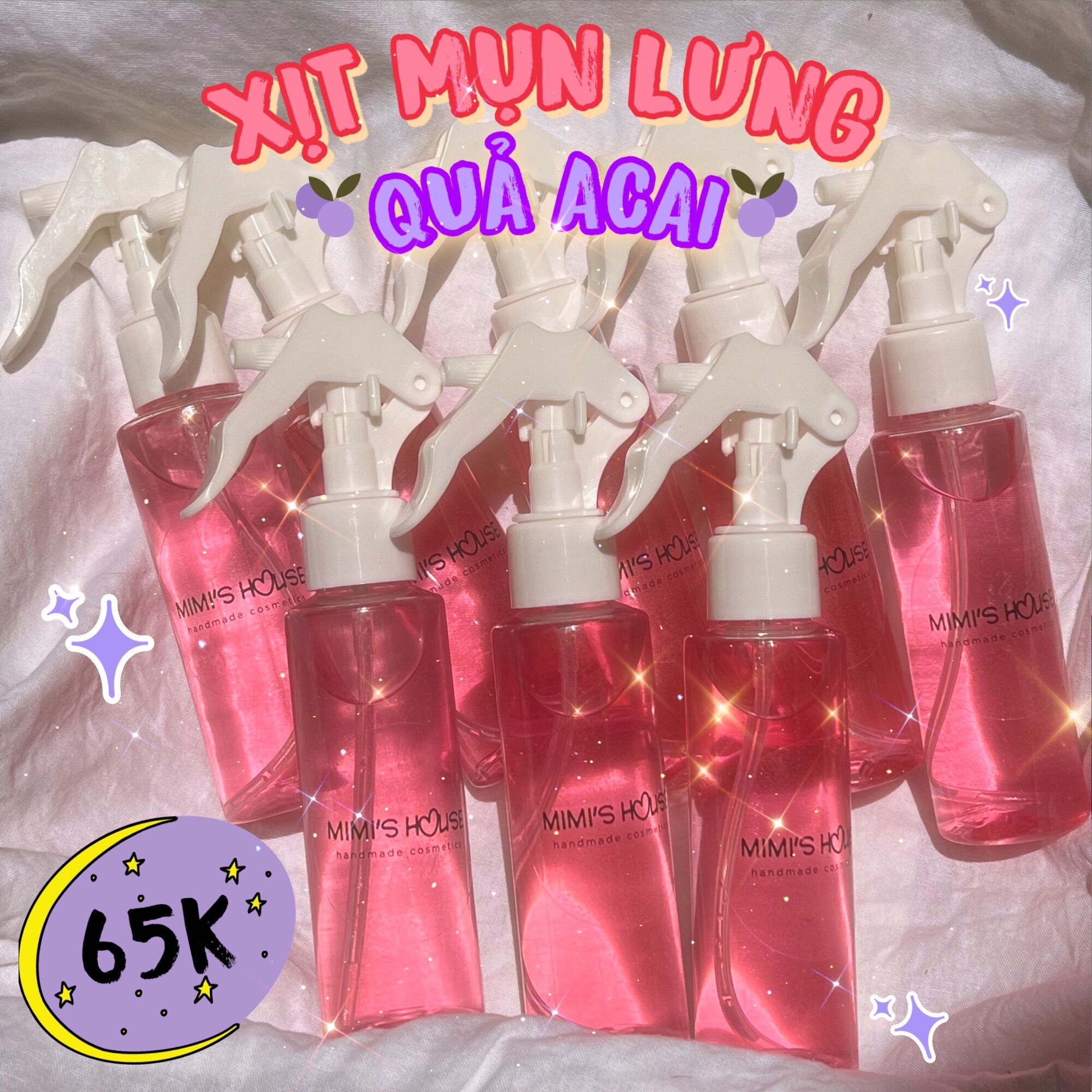 Xịt mụn lưng quả acai