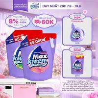 Combo 2 Túi Nước Giặt Xả MaxKleen 3.8kg
